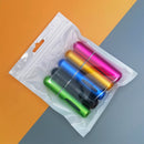 Frasco de Perfume Recarregável Portátil – Kit com 5