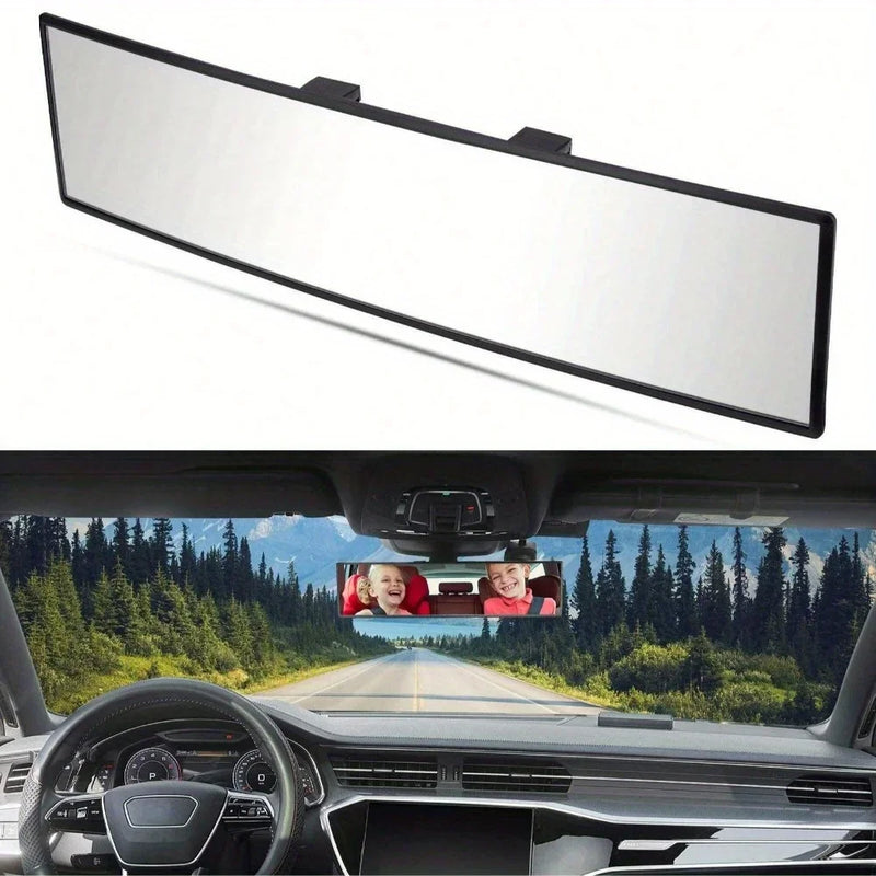 Espelho Retrovisor Panorâmico Universal para Carro Antiponto Cego